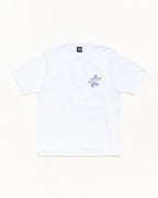Stussy DOT SURF PUFF PRINT TEE WHITE