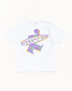 Stussy DOT SURF PUFF PRINT TEE WHITE