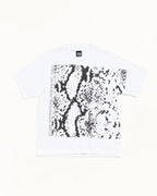 Stussy SNAKESKIN TEE WHITE