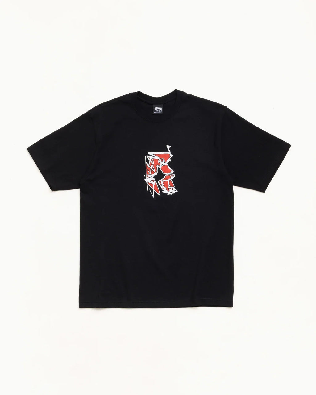 Stussy SMOOTH SK8 TEE BLACK