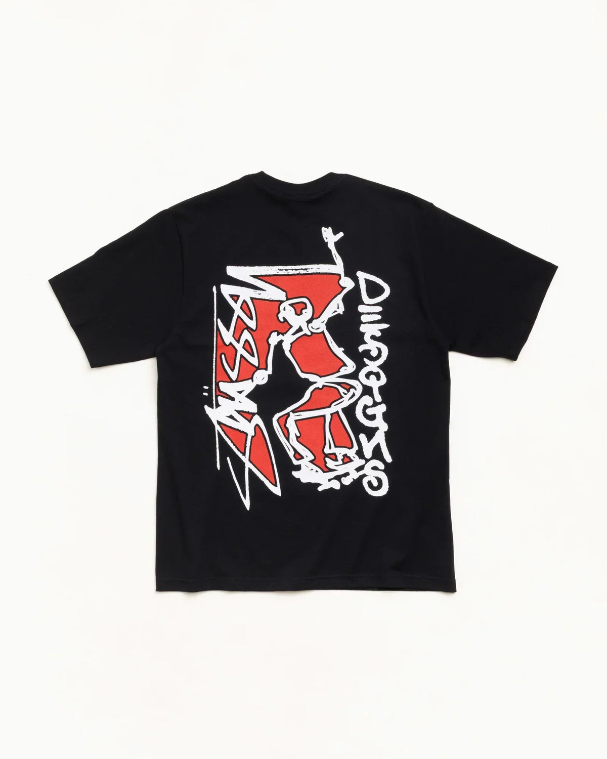 Stussy SMOOTH SK8 TEE BLACK