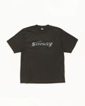 Stussy GARMENT CO. TEE FADED BLACK