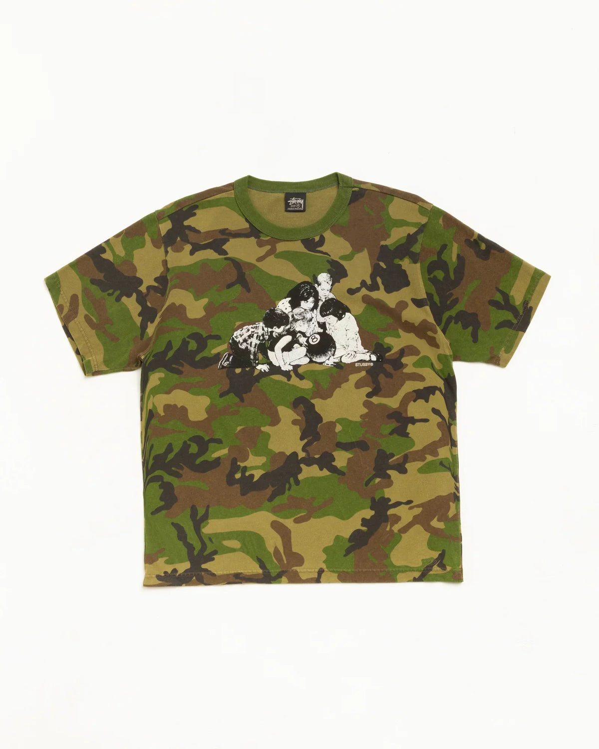 Stussy KIDS TEE CAMO