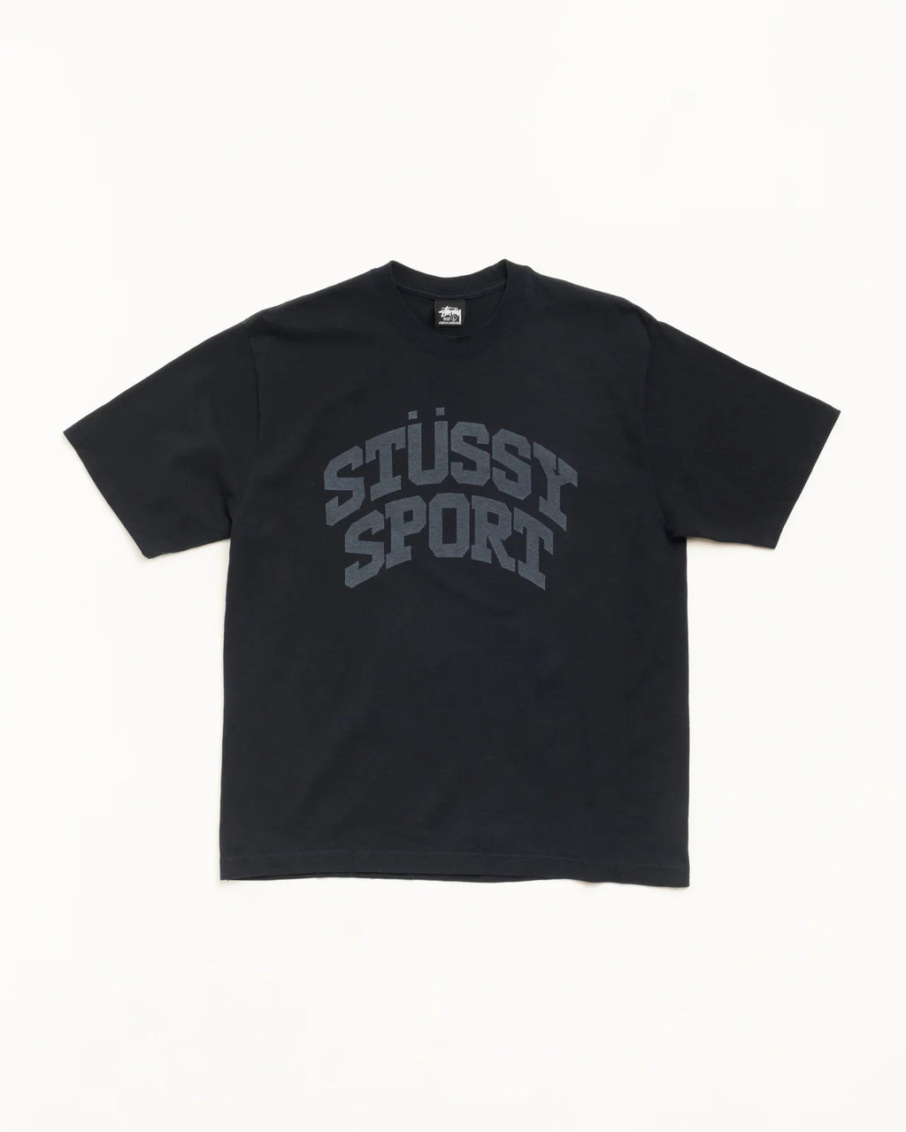 Stussy BLOCK SPORT TEE BLACK