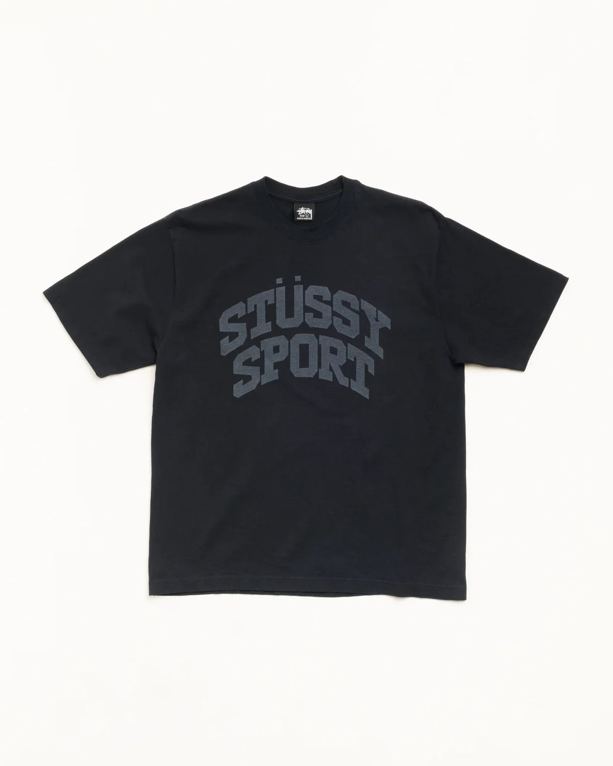 Stussy BLOCK SPORT TEE BLACK