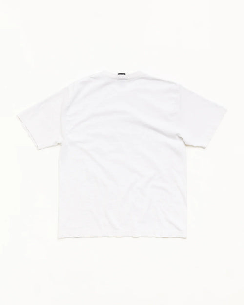 Stussy BLOCK SPORT TEE WHITE