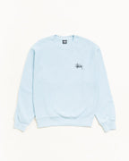 BASIC ST¨¹SSY CREW GARMENT DYED SKY BLUE