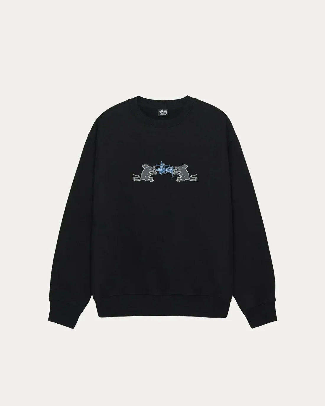 STUSSY HOMEBREW LONG SLEEVE TEE BLACK