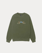 STUSSY HOMEBREW LONG SLEEVE TEE OLIVE