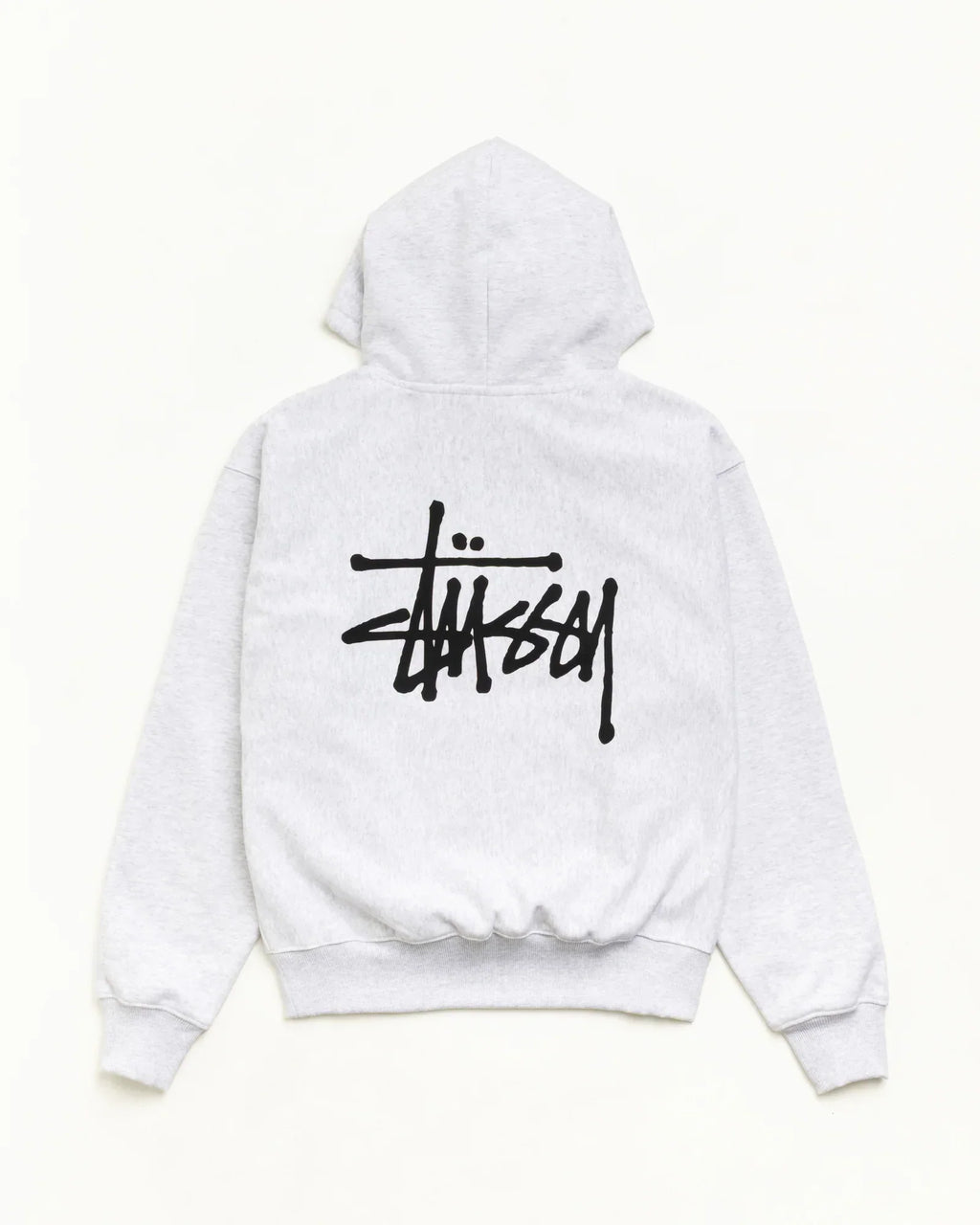 BASIC ST¨¹SSY HOODIE ASH HEATHER