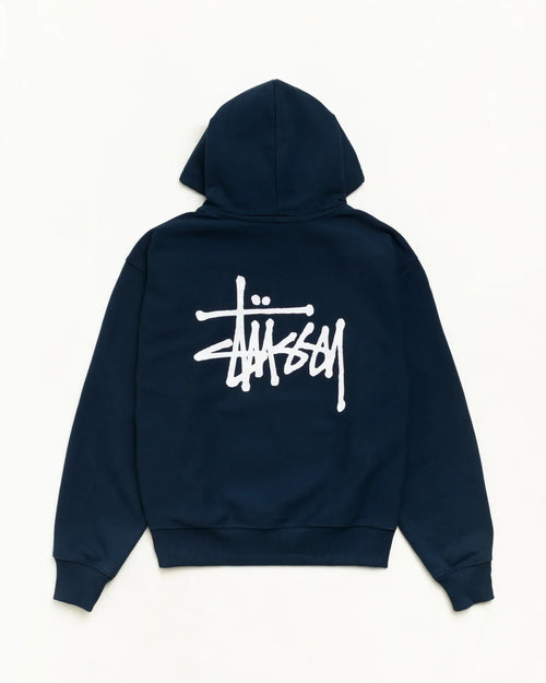 BASIC ST¨¹SSY HOODIE NAVY