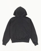 Stussy BLOCK SPORT HOODIE GARMENT DYED FADED BLACK