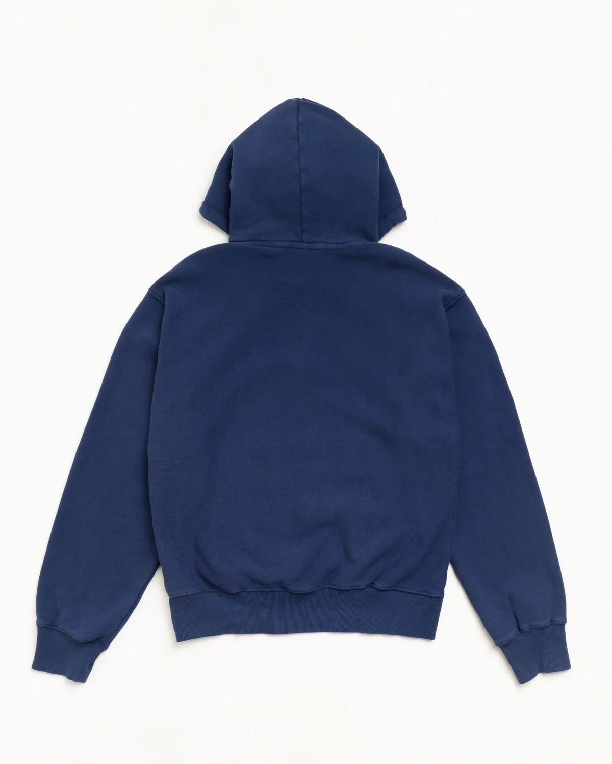 Stussy BLOCK SPORT HOODIE GARMENT DYED MIDNIGHT