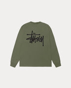 BASIC ST¨¹SSY LONG SLEEVE TEE OLIVE