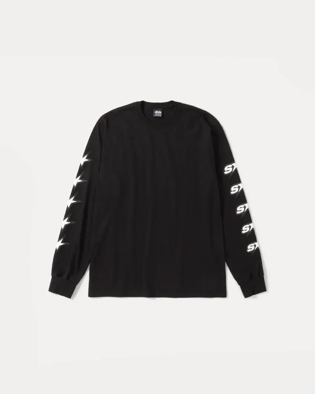 STUSSY SPEEDWAY LONG SLEEVE TEE BLACK