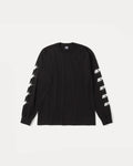 STUSSY SPEEDWAY LONG SLEEVE TEE BLACK