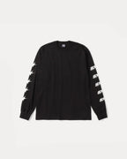 STUSSY SPEEDWAY LONG SLEEVE TEE BLACK