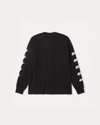 STUSSY SPEEDWAY LONG SLEEVE TEE BLACK