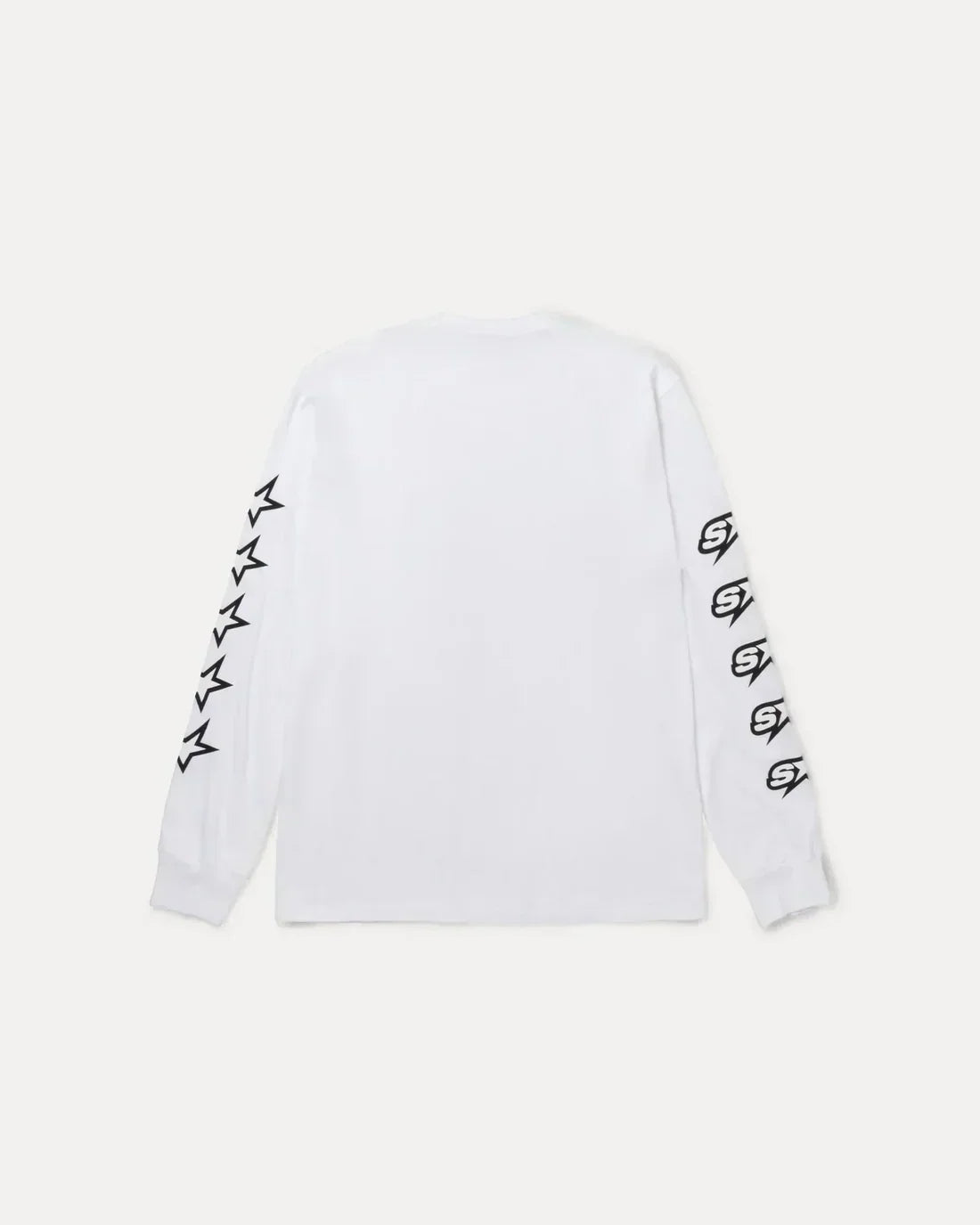 STUSSY SPEEDWAY LONG SLEEVE TEE WHITE