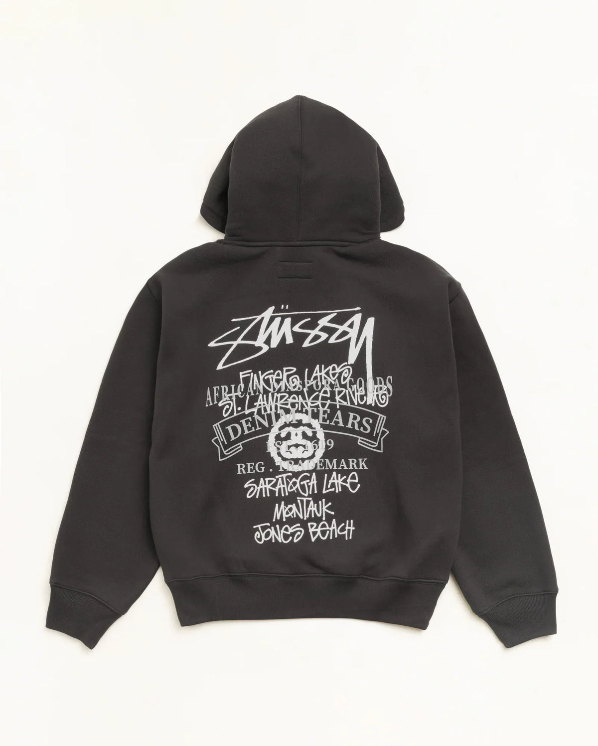 BASIC ST¨¹SSY HOODIE BLACK