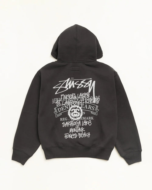 BASIC ST¨¹SSY HOODIE BLACK
