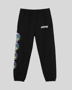 STUSSY CATCH THE WAVE SWEATPANTS 'BLACK'
