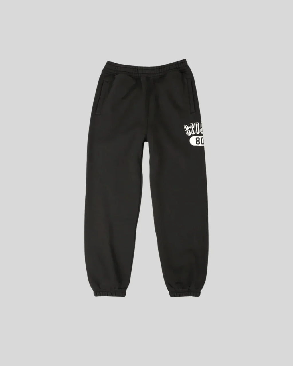 STUSSY 80S BLACK SWEATPANTS BLACK