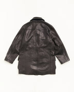 Stussy OUR LEGACY LEATHER FIREMAN JACKET